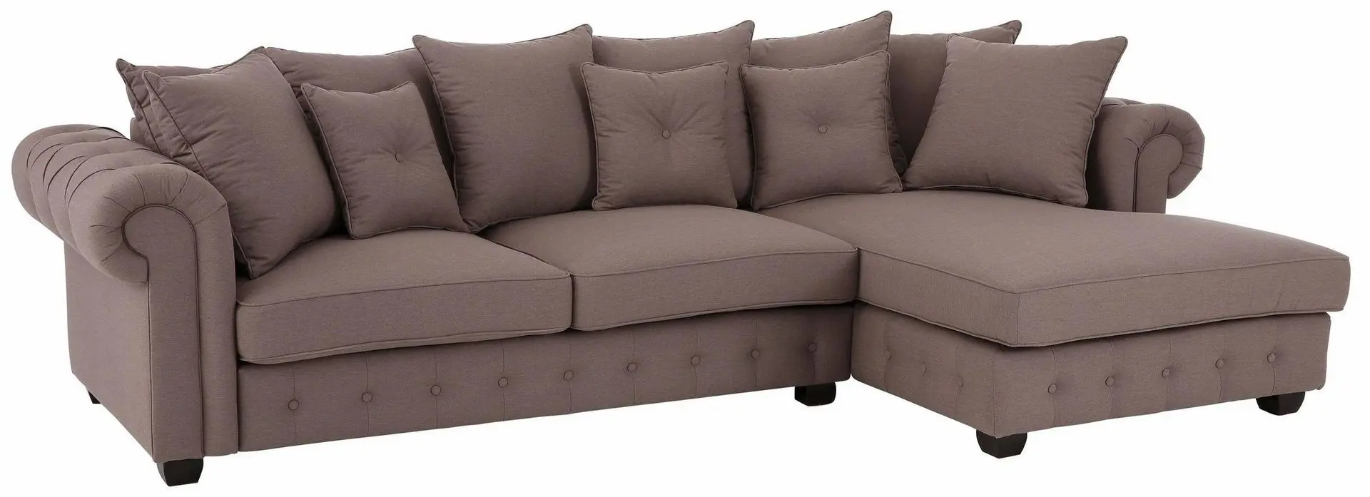 Диван угловой Inspira Furniture Leicester 2 OTR Right Sawana 03 (Light Brown)