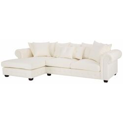 Canapea de colt Inspira Furniture Leicester OTL 2 Left Casablanca 2301 (Cream) Thumb