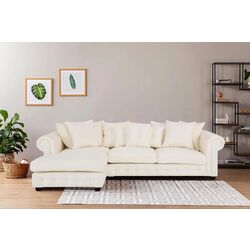 Canapea de colt Inspira Furniture Leicester OTL 2 Left Casablanca 2301 (Cream)