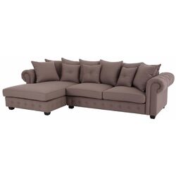 Диван угловой Inspira Furniture Leicester OTL 2 Left Sawana 03 (Light Brown) Thumb