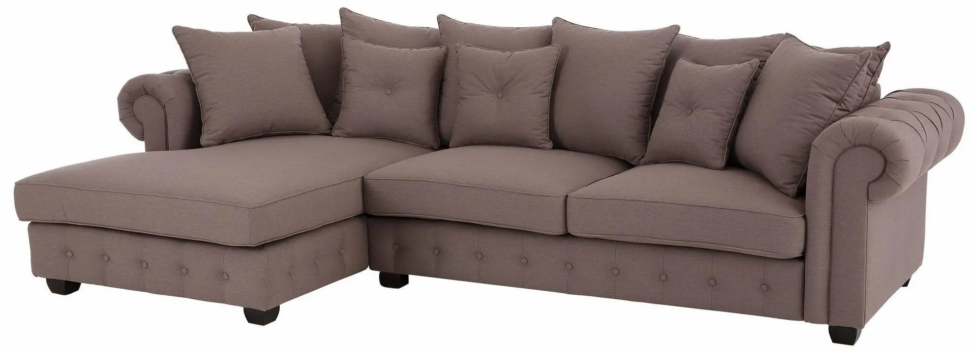 Диван угловой Inspira Furniture Leicester OTL 2 Left Sawana 03 (Light Brown)