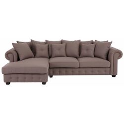 Диван угловой Inspira Furniture Leicester OTL 2 Left Sawana 03 (Light Brown) Thumb