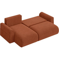 Canapea de colt Inspira Furniture Lorine SF Flow 09 (Terracota) Thumb