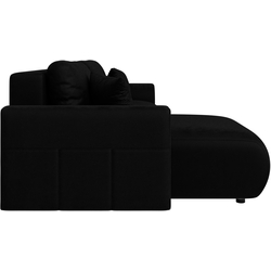Диван угловой Inspira Furniture Lorine SF Riviera 100 (Black) Thumb