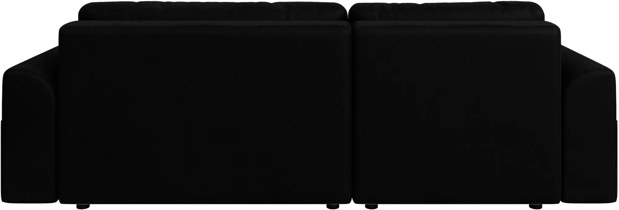 Диван угловой Inspira Furniture Lorine SF Riviera 100 (Black)