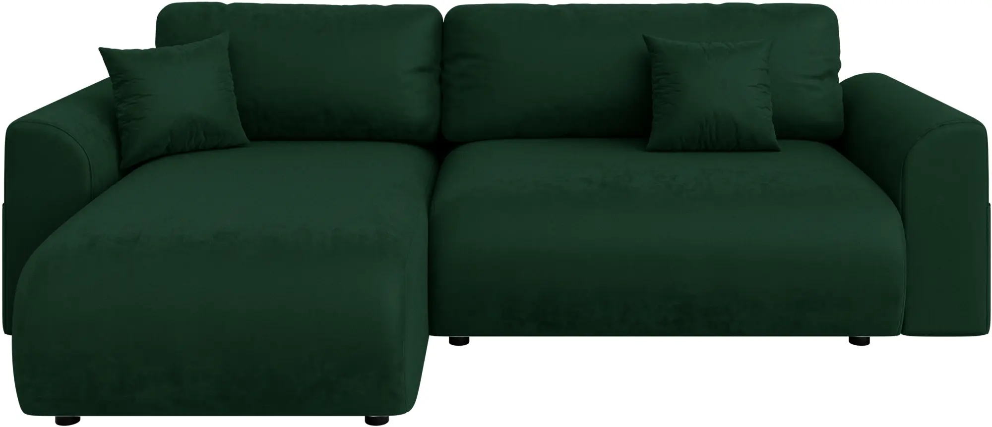 Диван угловой Inspira Furniture Lorine SF Riviera 38 (Dark Green)