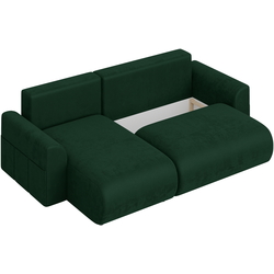 Диван угловой Inspira Furniture Lorine SF Riviera 38 (Dark Green) Thumb