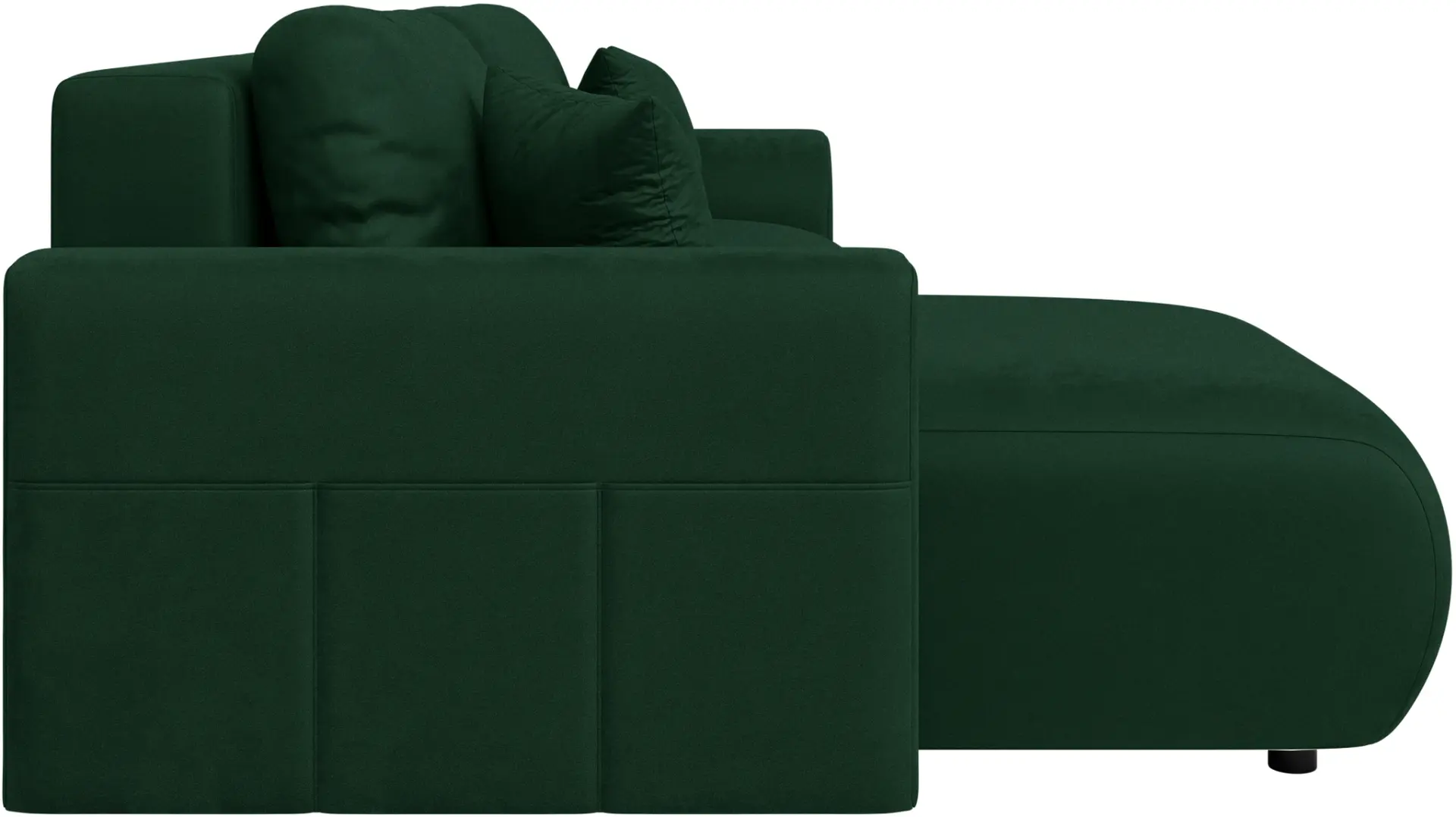 Диван угловой Inspira Furniture Lorine SF Riviera 38 (Dark Green)