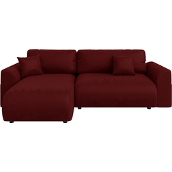 Диван угловой Inspira Furniture Lorine SF Riviera 59 (Burgundy) Thumb