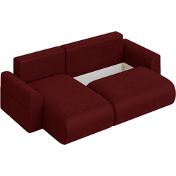 Диван угловой Inspira Furniture Lorine SF Riviera 59 (Burgundy) Thumb