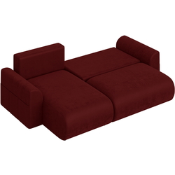 Диван угловой Inspira Furniture Lorine SF Riviera 59 (Burgundy) Thumb