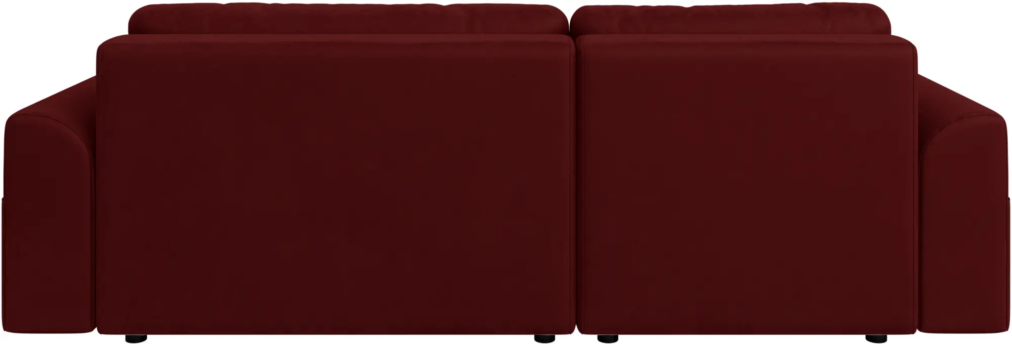 Диван угловой Inspira Furniture Lorine SF Riviera 59 (Burgundy)