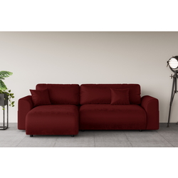 Диван угловой Inspira Furniture Lorine SF Riviera 59 (Burgundy) Thumb