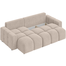 Canapea de colt Inspira Furniture Luki SF Flow 02 (Beige) Thumb