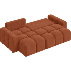 Canapea de colt Inspira Furniture Luki SF Flow 09 (Terracota) Thumb