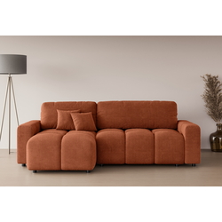 Canapea de colt Inspira Furniture Luki SF Flow 09 (Terracota) Thumb