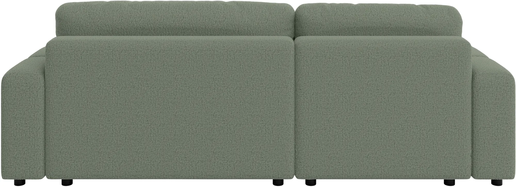 Canapea de colt Inspira Furniture Luki SF Neve 34 (Sage Green)