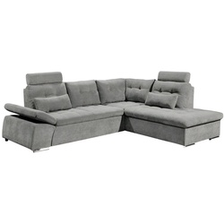 Canapea de colt Inspira Furniture Merkur SF 2+C+1+HO Right Aragon 93 (Grey) Thumb