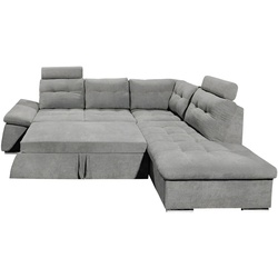 Canapea de colt Inspira Furniture Merkur SF 2+C+1+HO Right Aragon 93 (Grey) Thumb