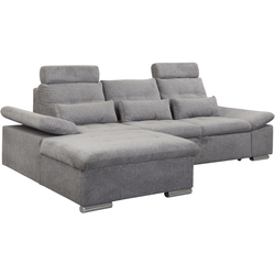 Диван угловой Inspira Furniture Merkur SF OT+2 Left Aragon 93 (Grey) Thumb