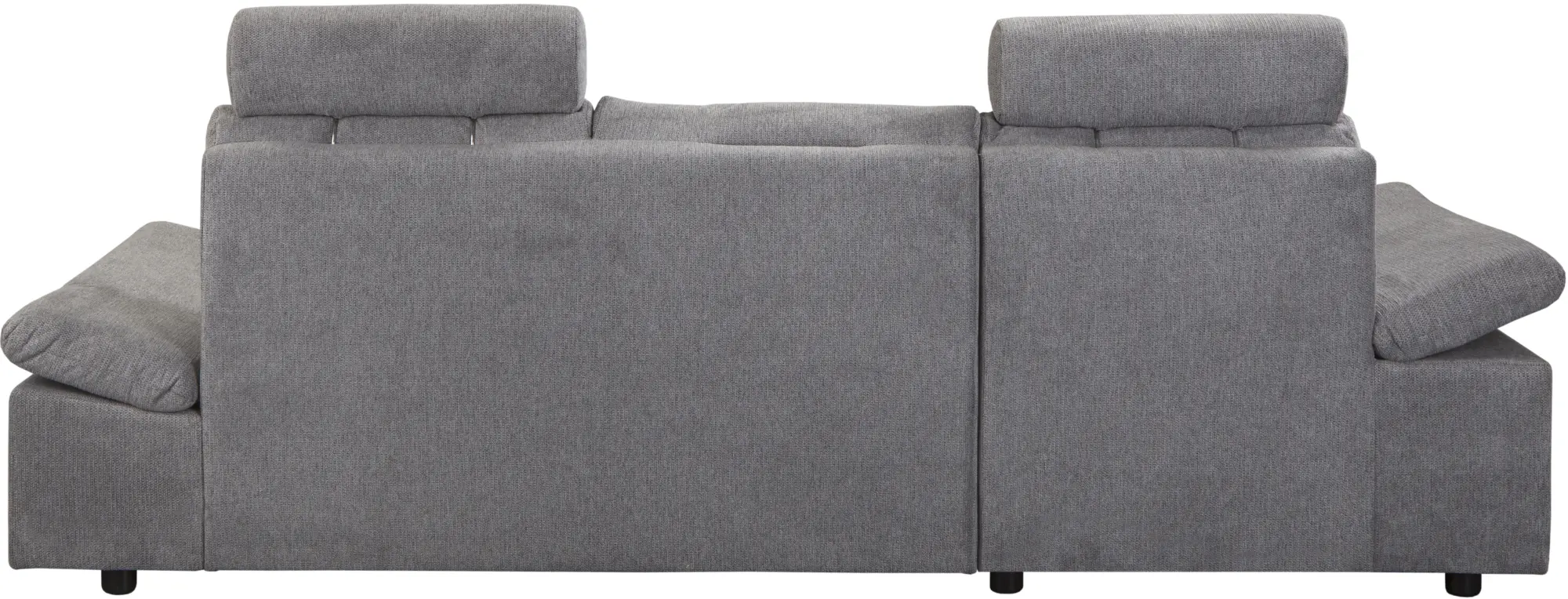 Диван угловой Inspira Furniture Merkur SF OT+2 Left Aragon 93 (Grey)