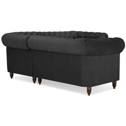 Canapea de colt Inspira Furniture Oxford York 2+E+2 Riviera 100 (Black) Thumb