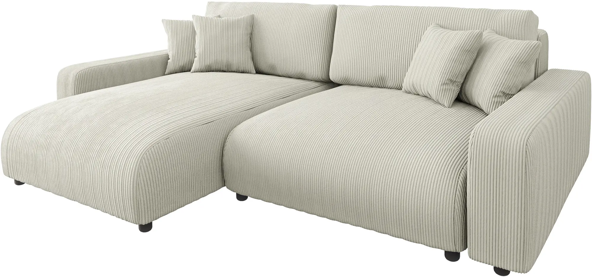 Диван угловой Inspira Furniture Sara SF Left Lincoln 03 (Beige)