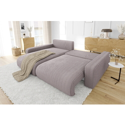 Canapea de colt Inspira Furniture Sara SF Left Lincoln 61 (Pink) Thumb