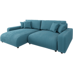 Canapea de colt Inspira Furniture Sara SF Left Lincoln 75 (Turquoise) Thumb