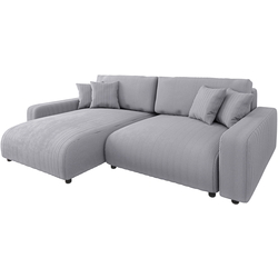 Canapea de colt Inspira Furniture Sara SF Left Lincoln 86 (Grey) Thumb