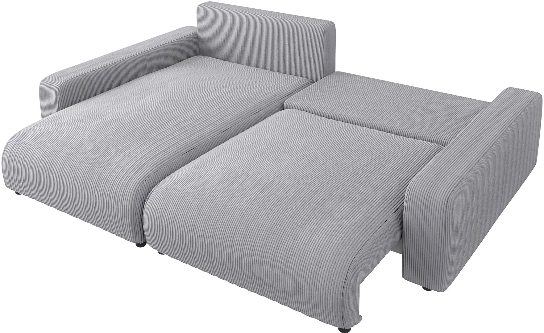 Canapea de colt Inspira Furniture Sara SF Left Lincoln 86 (Grey)