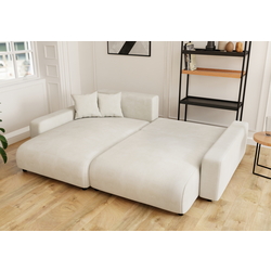 Диван угловой Inspira Furniture Sara SF Left Pretty 05 (Cream) Thumb