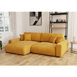 Canapea de colt Inspira Furniture Sara SF Left Pretty 10 (Yellow)