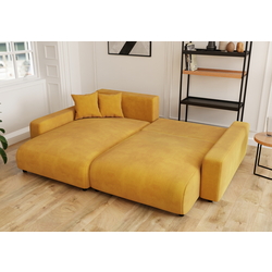 Canapea de colt Inspira Furniture Sara SF Left Pretty 10 (Yellow) Thumb