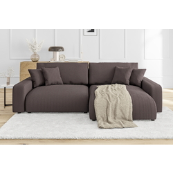 Canapea de colt Inspira Furniture Sara SF Right Lincoln 29 (Brown)