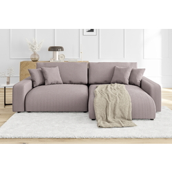 Canapea de colt Inspira Furniture Sara SF Right Lincoln 61 (Pink)