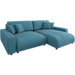 Canapea de colt Inspira Furniture Sara SF Right Lincoln 75 (Turquoise) Thumb