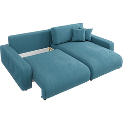 Canapea de colt Inspira Furniture Sara SF Right Lincoln 75 (Turquoise) Thumb