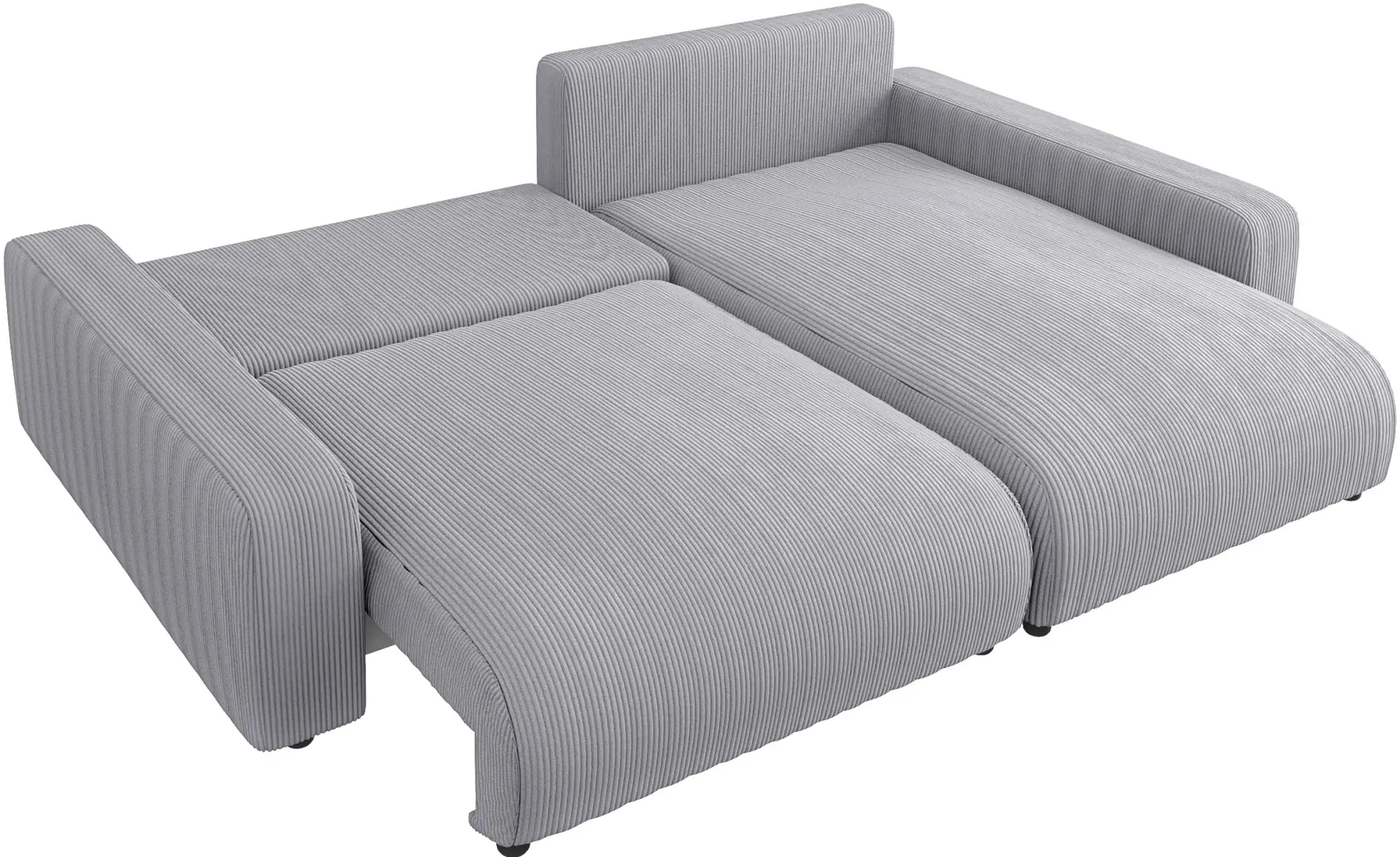 Диван угловой Inspira Furniture Sara SF Right Lincoln 86 (Grey)