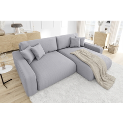 Диван угловой Inspira Furniture Sara SF Right Lincoln 86 (Grey) Thumb
