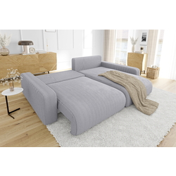 Диван угловой Inspira Furniture Sara SF Right Lincoln 86 (Grey) Thumb