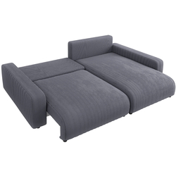 Canapea de colt Inspira Furniture Sara SF Right  Lincoln 90 (Dark Grey) Thumb