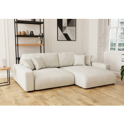 Canapea de colt Inspira Furniture Sara SF Right  Pretty 05 (Cream)