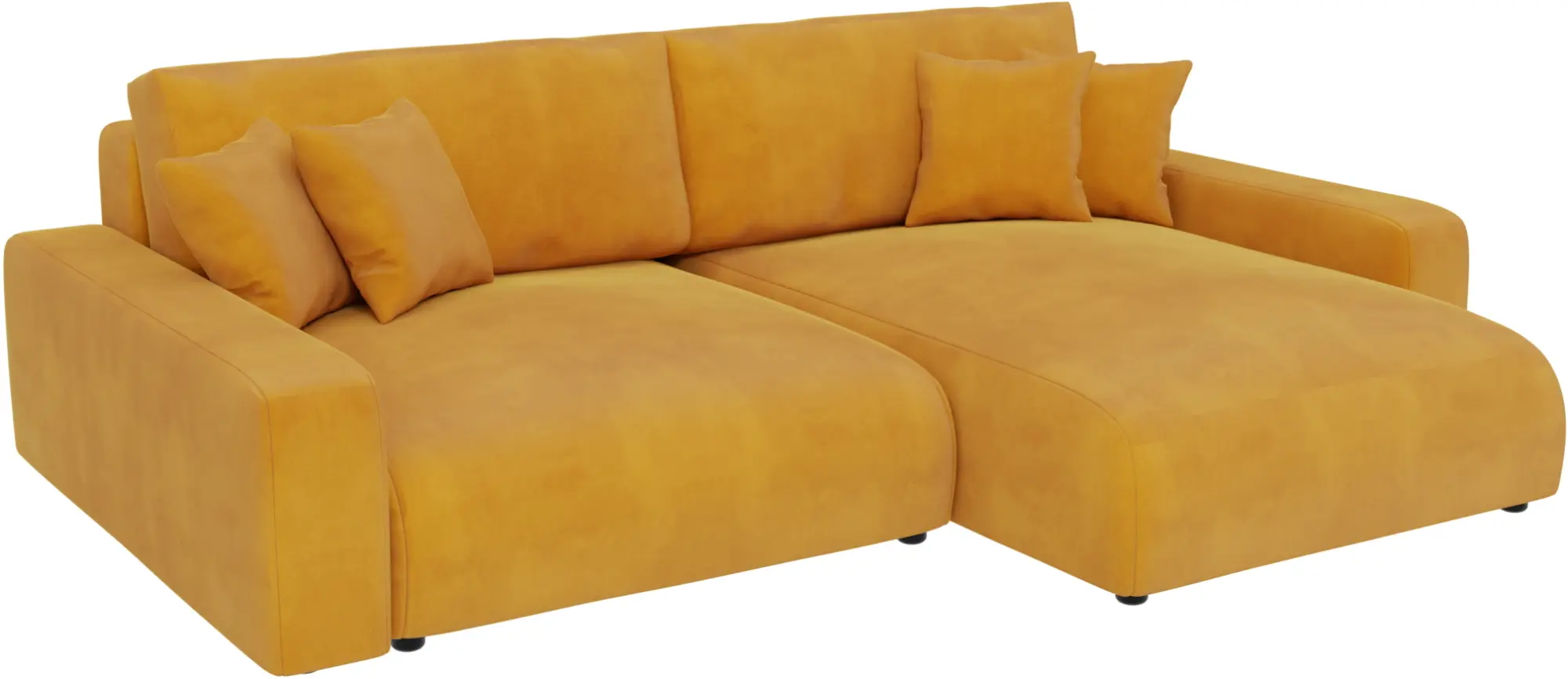 Диван угловой Inspira Furniture Sara SF Right Pretty 10 (Yellow)