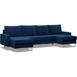 Canapea in forma de U Magnifico Meble Blank U Bonel Kronos 09 (Navy) Thumb