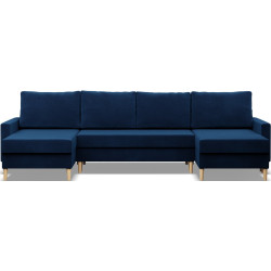 Canapea in forma de U Magnifico Meble Blank U Bonel Kronos 09 (Navy) Thumb