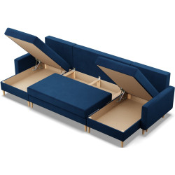 Canapea in forma de U Magnifico Meble Blank U Bonel Kronos 09 (Navy) Thumb