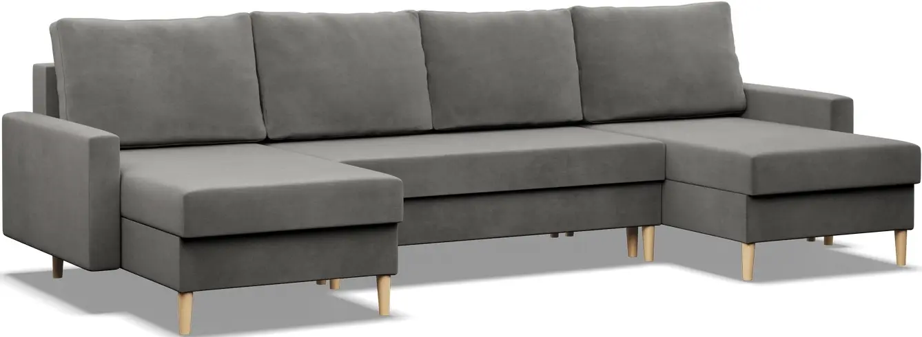 Canapea in forma de U Magnifico Meble Blank U Bonel Kronos 15 (Light Grey)