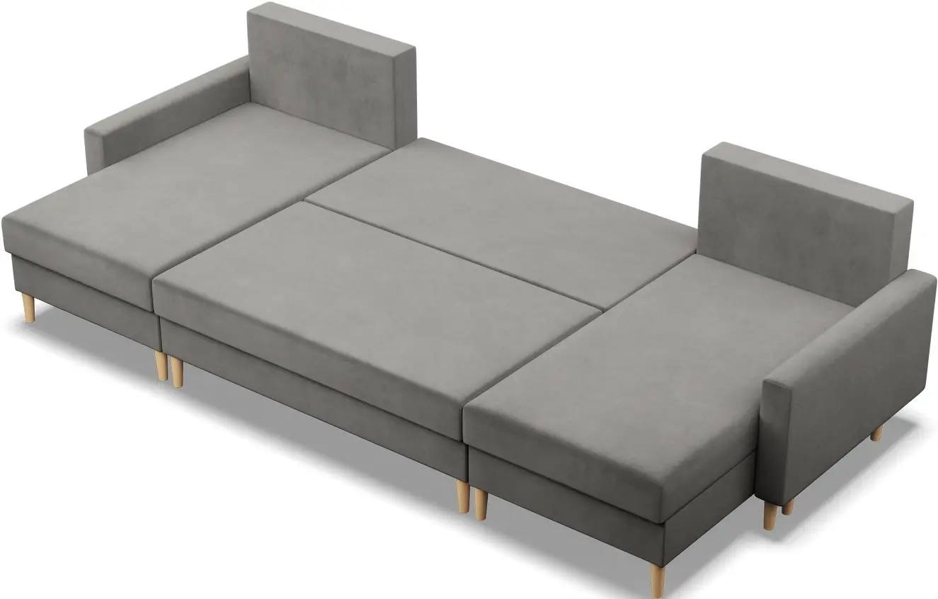 Canapea in forma de U Magnifico Meble Blank U Bonel Kronos 15 (Light Grey)