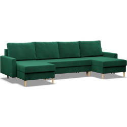 Диван П-образный Magnifico Meble Blank U Bonel Kronos 19 (Bottle Green) Thumb